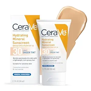 CeraVe Tinted Mineral Sunscreen SPF 30